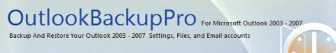 Outlook Backup with OutlookBackupPro